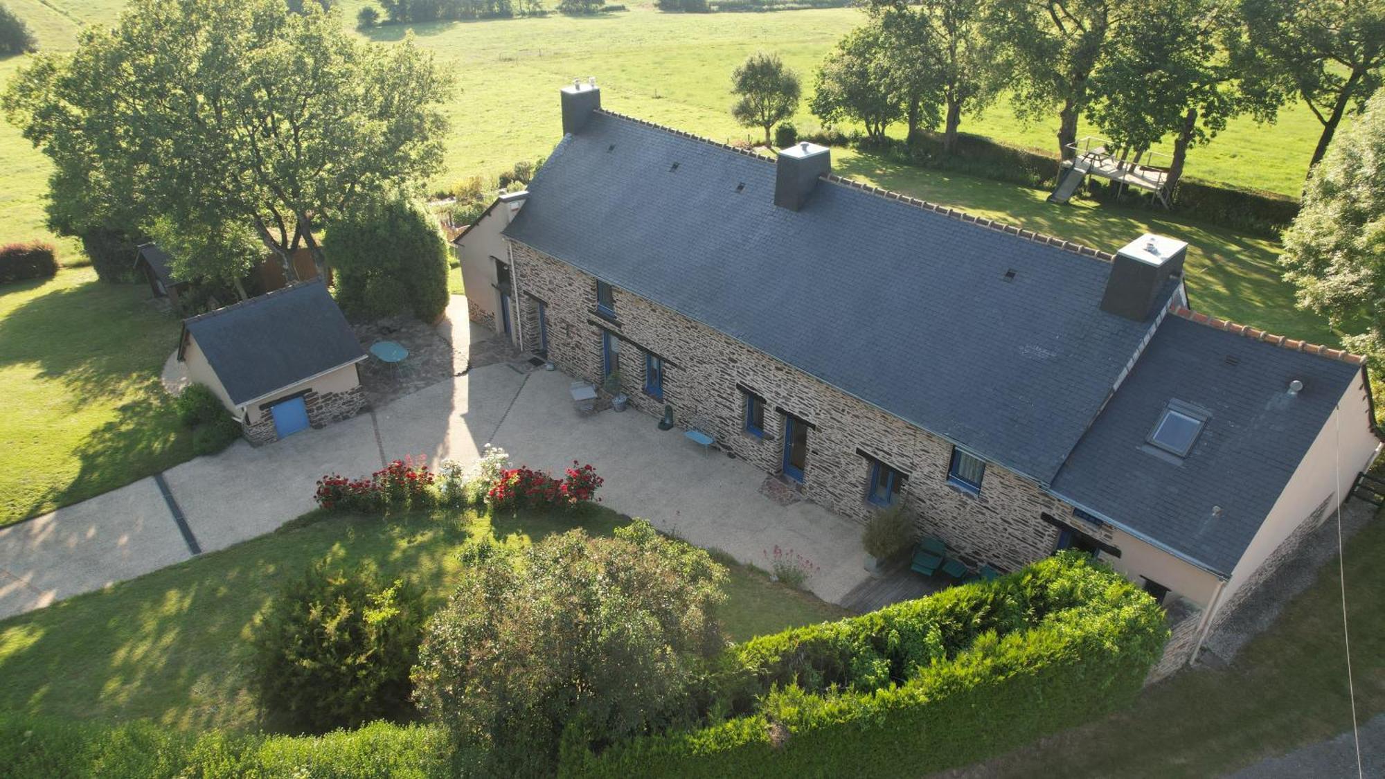 Bed and Breakfast Avel West Le Verger Exterior foto